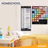 OFFSLIN Daily Schedule Pocket Chart, 13+1 Pockets Visual Classroom Schedule