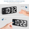 Ankilo Alarm Clocks Bedside, Digital Alarm Clock with Temperature Display,