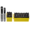 HARFINGTON 36pcs Metal Stamping Kit 25/64" (10mm) (A-Z, 0-8, &"