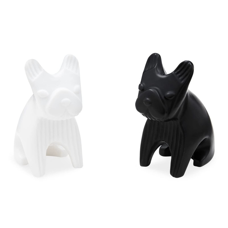 Jonathan Adler French Bulldog S&P, Black/White, One Size, (31830)