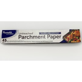 Reynolds Kitchens Unbleached Parchment Non Stick Paper Roll, 45 Square Feet