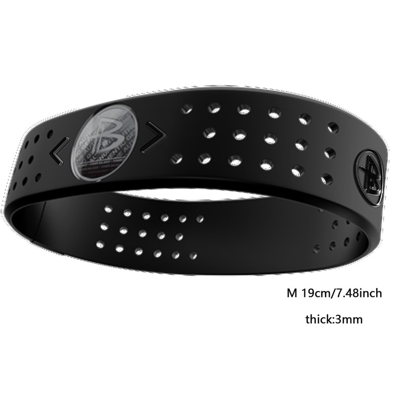Power Balance オリジナル純正パフォーマンスリストバンド、シリコンラバーリストバンドブレスレット スポーツブレスレットリ メンズ、レディース、パワーバングル、安全 防水 軽量 耐久性