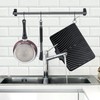 Dish Drying Mat for Kitchen Counter, Silicone Dish Drying Pad,