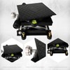 Lab Lift Stand Table Black Aluminum Automatic Leveling Rotatable Scientific