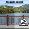 Vilstomes Deck Balusters, 10 Pack Wrought Iron Balusters, 1/2" Deck