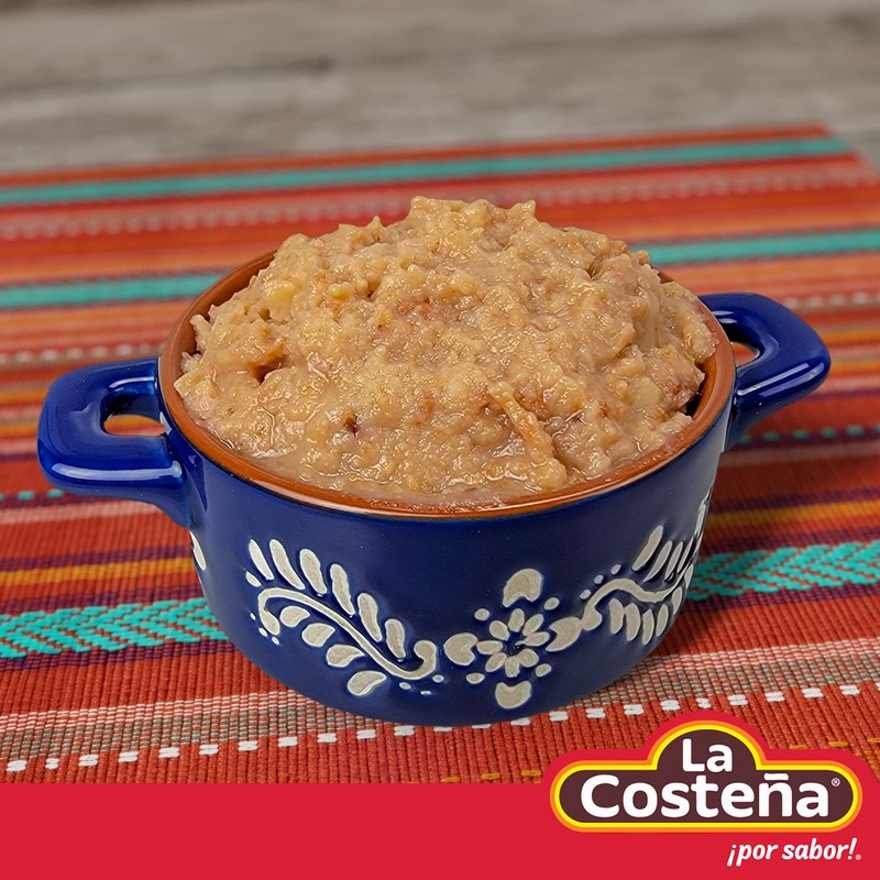 La Costeña Refried Pinto Beans - Ready-to-Eat Canned Refried Beans
