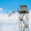 TUKNN Rainbow Windsock, Outdoor Windsock, Rainbow Windsocks, Colourful Hanging Decorations,