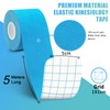 Kinesiotapes,Kinesiologie Tape,5m x 5cm Wasserfest & Elastisch Hautfreundlich Kinesio Tapes,Physio