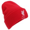 Liverpool Cuff Knitted Hat - Red