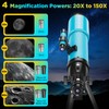 Astronomical Telescope for Adults Kids 8-12: High Powered 80mm Portable