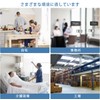 Yarazora Wireless Chime, Entrance Chime Doorbell, LED Presentation Light, 0-110db,