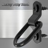10PACK D Rings Tie Down Anchors Hooks,1/4" Heavy Duty Trailer