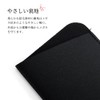 FEISEDY B1194 Eyeglass Case, Leather, Sunglasses Case, Slim, Thin, Soft,
