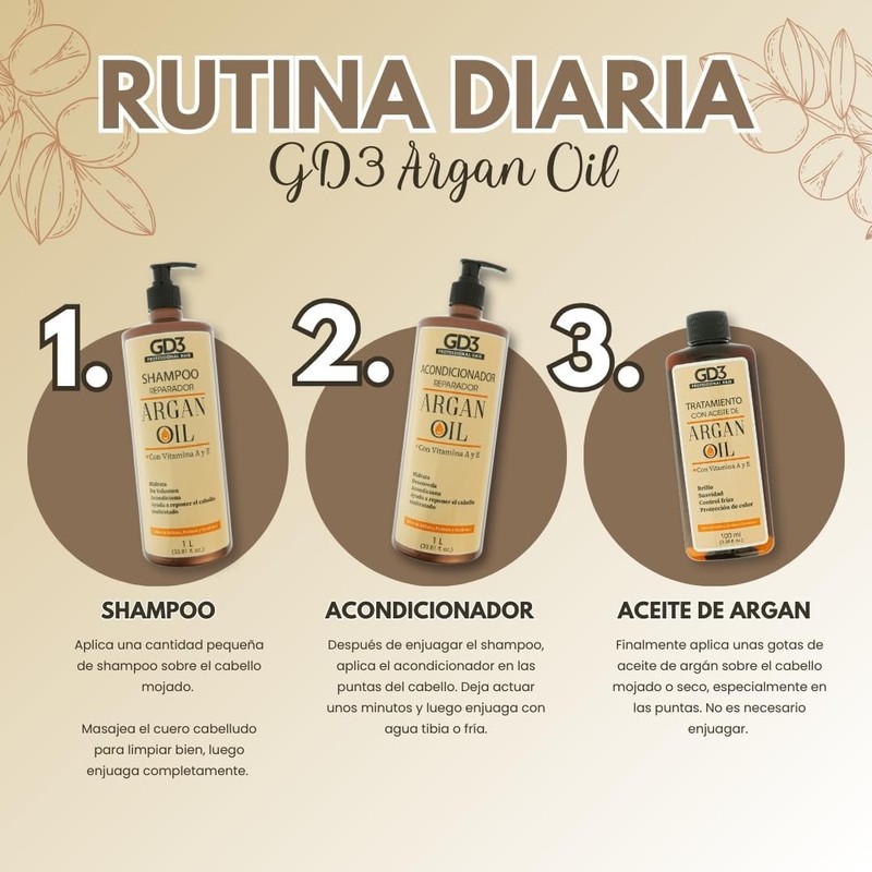 GD3 Tratamiento con Aceite de Argán 100 ml