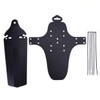 BESPORTBLE Adjustable Plastic Bike Mudguard for Mountain Biking Front and