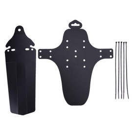 BESPORTBLE Adjustable Plastic Bike Mudguard for Mountain Biking Front and Rear Cycling Accessories Flexible Design with Easy for Mud Protection