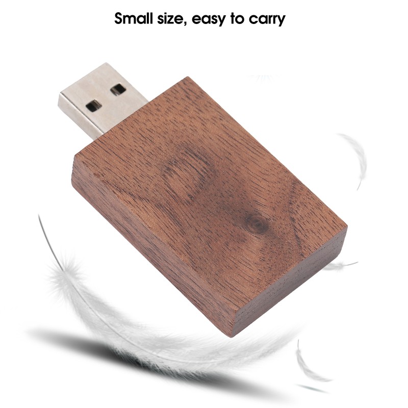 Wooden Portable Mini U Disk USB Flash Drive Memory Stick