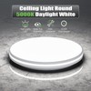 Airand 10.2 Inch Flush Mount Ceiling Light Fixture, 20W LED