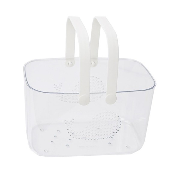PRETYZOOM Bath Basket Organiser Baskets Dorm Shower Shelves Shopping Basket