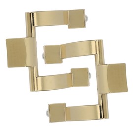 Operitacx Pack of 2 Zinc Alloy Handle for Balcony Door Shower Door Handle for Shower Door Handle for Interior Door Self Replacement for Door Handles Door Replacement Handle for Shower Golden