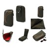 DFV mobile - Multi-Functional Universal Vertical Stripes Pouch Bag Case