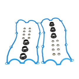 AUCERAMIC VS 50486 R Valve Cover Gasket Set Fit for 1998-2004 Honda Passport Isuzu Rodeo Axiom Trooper Acura SLX 3.2L 3.5L 6VE1 6VD1