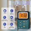 Paeiope Portable Radio AM FM, Rechargeable Pocket Speaker with Best