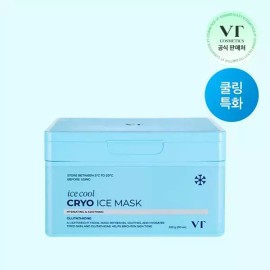 VT Cosmetics [1일 1팩] VT 크라이오 아이스 마스크 (30매입) [1 Pack a Day] VT Cryo Ice Mask (30 Sheets)