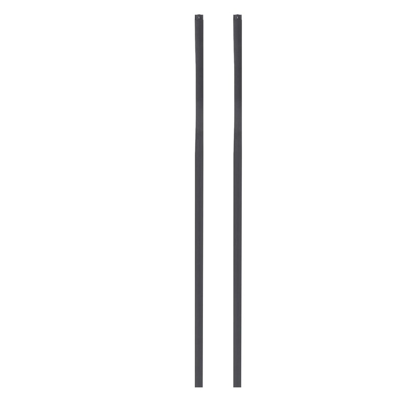 1 Pair Roof Molding Drip Weatherstrip 75551 0C050 Flexible Rubber