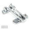 Chrome Plated Security Door Guard - 105mm