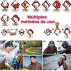 Gaiter de Cuello sin Costuras de Poliéster para Ciclismo, Senderismo,