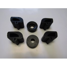 VANS Fits 67 68 69 Barracuda Hood Bumper Kit NEW