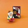 Decole Concombre ZTM-35038M Chrysanthemum Cup Cat Approx. 1.1 x 1.7