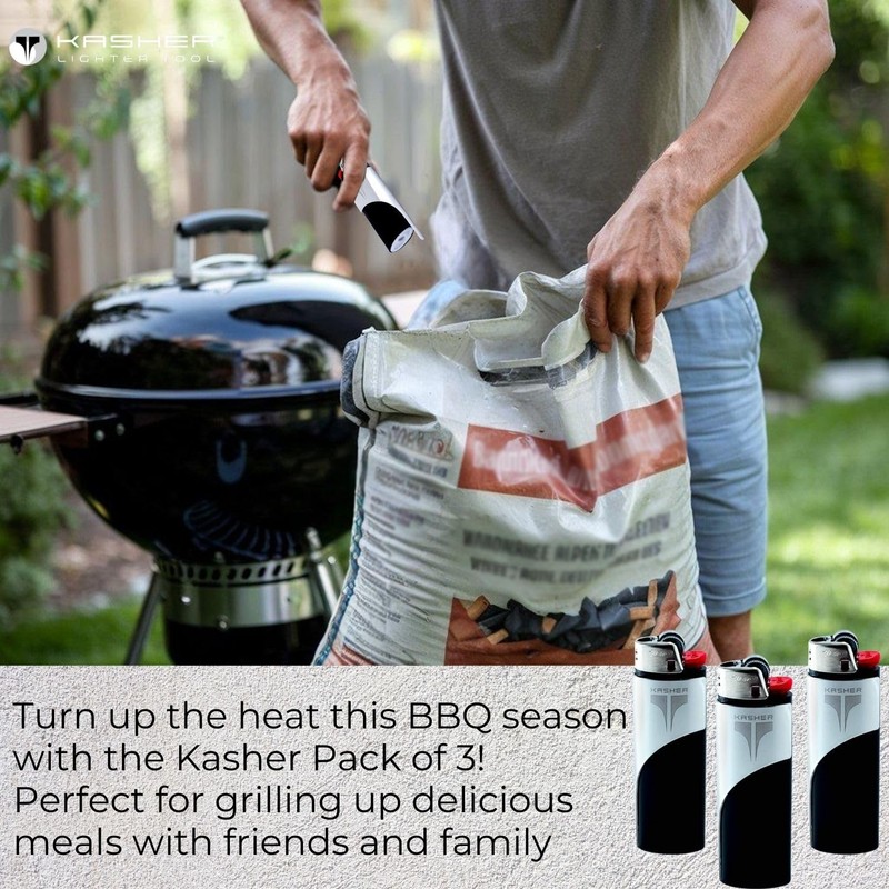 Kasher Classic Multi-Tool Lighter Case with Lighter - Lightweight, Durable