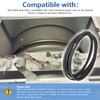 WE12M29 Dryer Drum Drive Belt Compatible with GE & Frigidaire