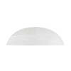 Aspen Creative 23099-11 Alabaster Contemporary Replacement Glass Shade for Medium
