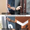 MILEQEE Single-Sided Adhesive Foam Tape EVA White, Multipurpose Sponge Sealing