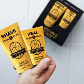 Bee Bald 2 Piece Daily Skin Care Regimen Kit