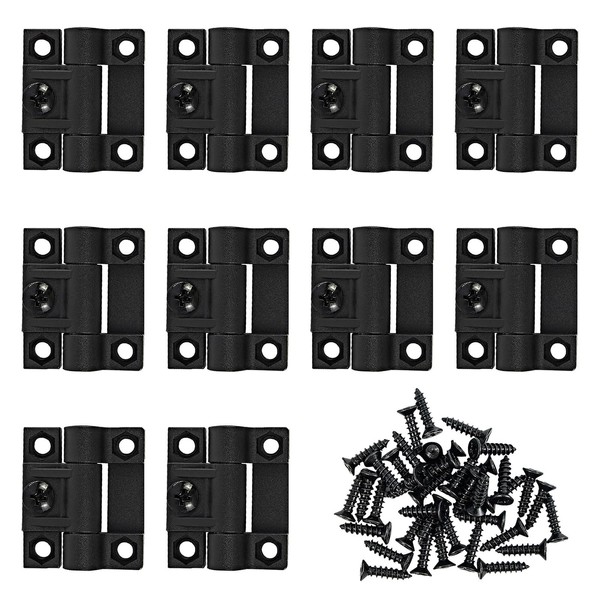 GTILE 10 Pack Adjustable Torque Hinge, 43mmx36mm 4 Countersunk Holes