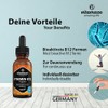 Burxoe Vitamin B12 Drops 500 mcg, Vegan High Dose Drops,