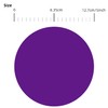 Round Stickers Purple 90 mm Circle Labels Colour Coding Dot