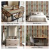VGHUYEVOGERE Peel and Stick Rustic Wall Texture Galvanized Metal Panels
