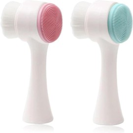 Skin Cleaning Brush Azul Cepillos Limpiadores Faciales, Cepillo