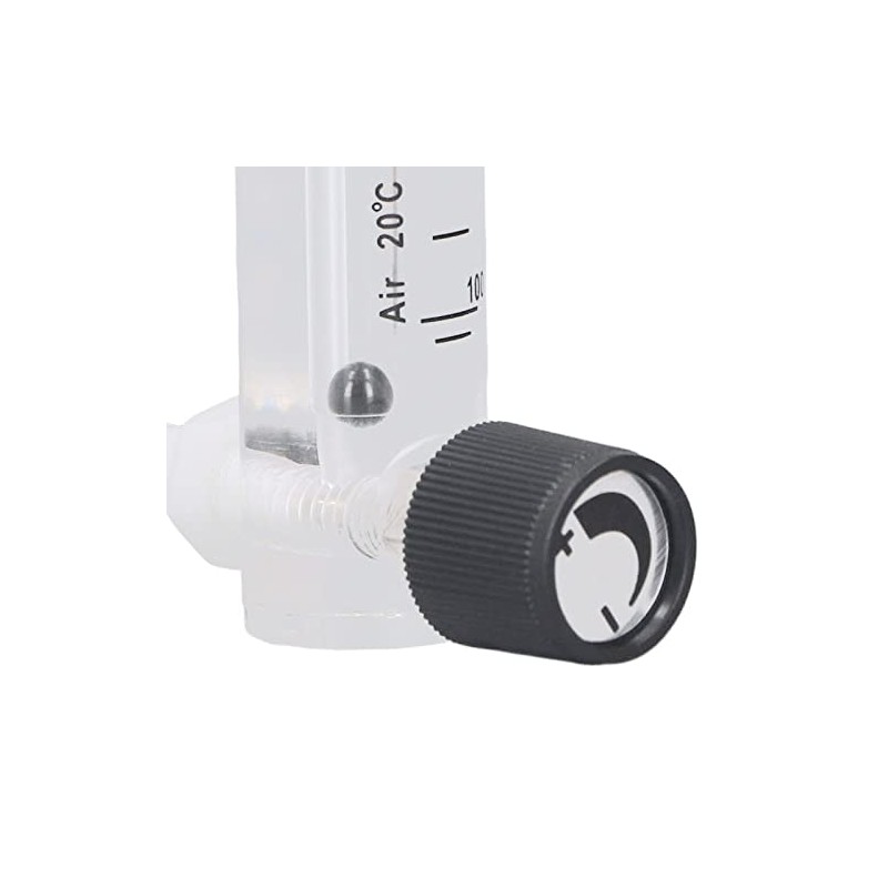 Gas Flow Meter Ml/min Tester, Transparent Gas Tester Flowmeter, Large