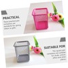 GRIRIW 1Set Metal Pen Holders Office Desk Organizer for Stationery