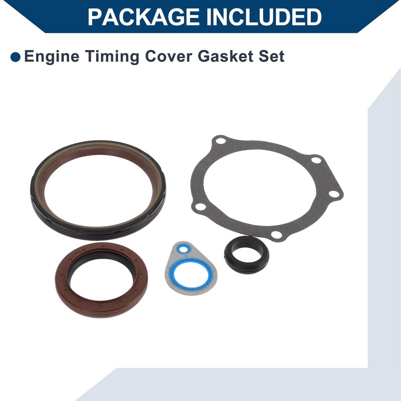 Hihaha Engine Timing Cover Gasket Kit for GMC Envoy 2004-2009