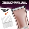 Wahl Pure Confidence Rechargeable Electric Razor Trimmer, 9865-2901