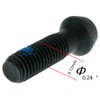 KIMGU N092854 1/4"-28 Left Hand Chuck Screw for Dewalt DCD771