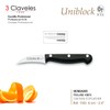 3 CLAVELES CUCHILLO MONDADOR UNIBLOCK 6 cm - 2,5" D