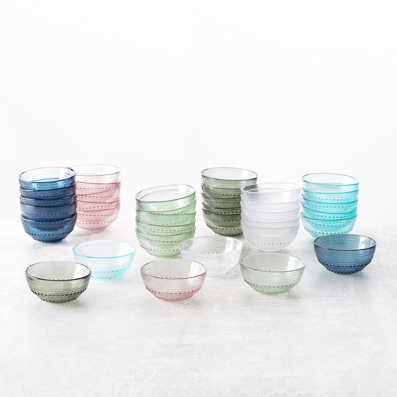 Fortessa Jupiter Vintage Glassware Collection 5 Inch Cereal Salad Dessert